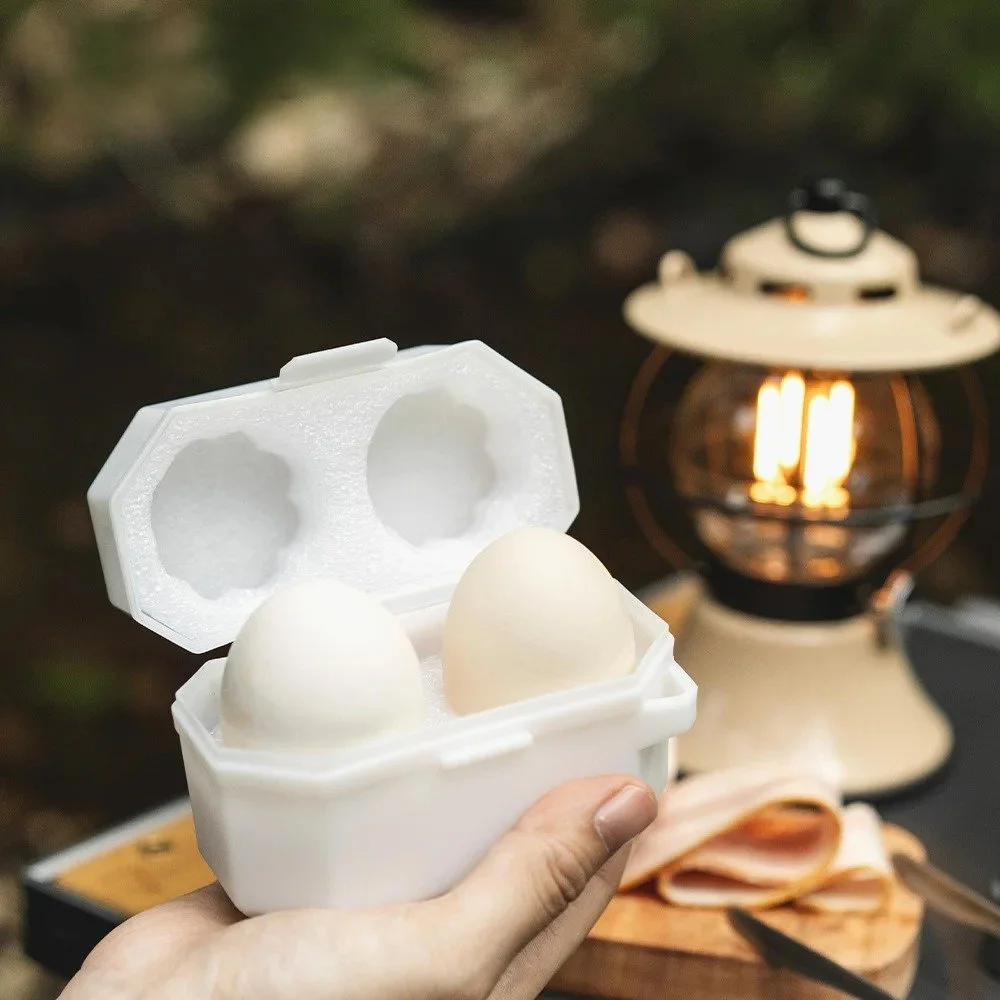 Portable Shockproof Egg Storage Box for Camping & Travel