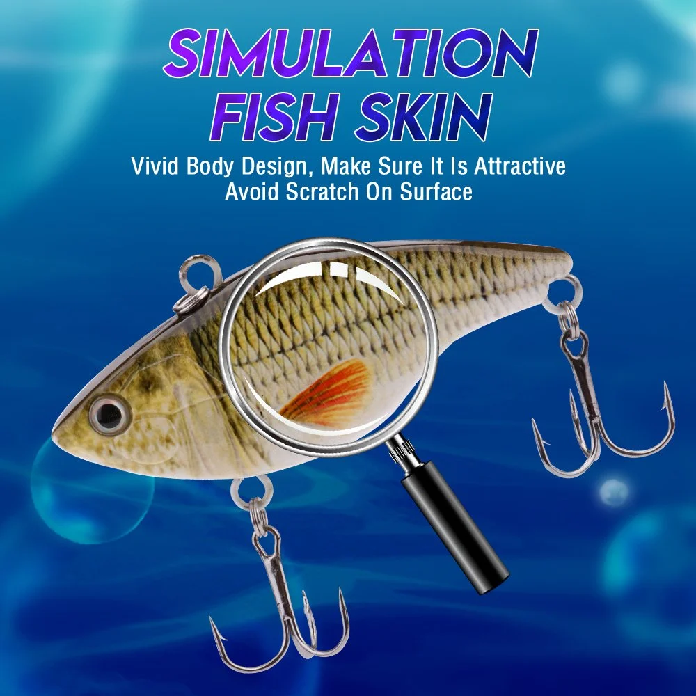 5pcs Lipless Vibration Fishing Lures Set – Sinking Crankbaits 2.75in