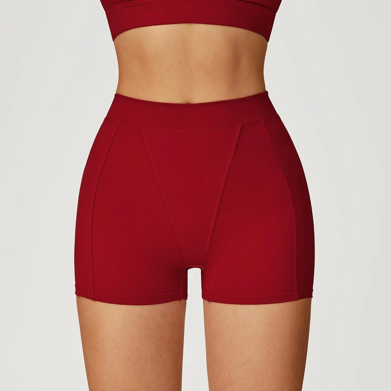 High-Waisted Women's Sports Shorts