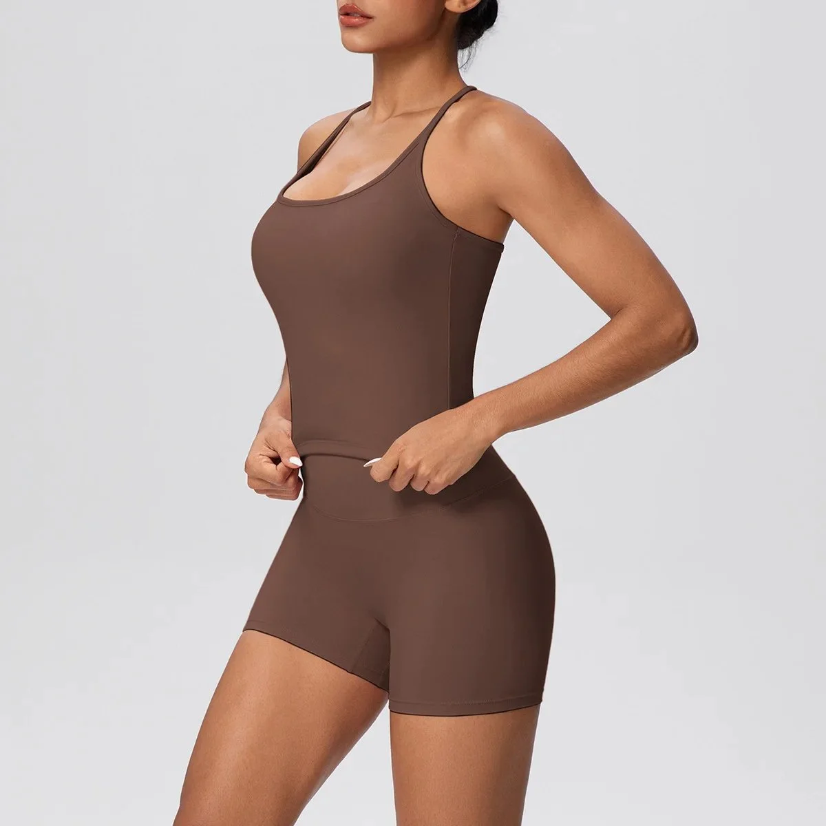 2PCS Women's Yoga Tracksuit Set - Shockproof Sports Bra & Fitness Suit