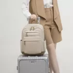 Women's Lightweight Anti-Theft Laptop Backpack with Multiple Compartments