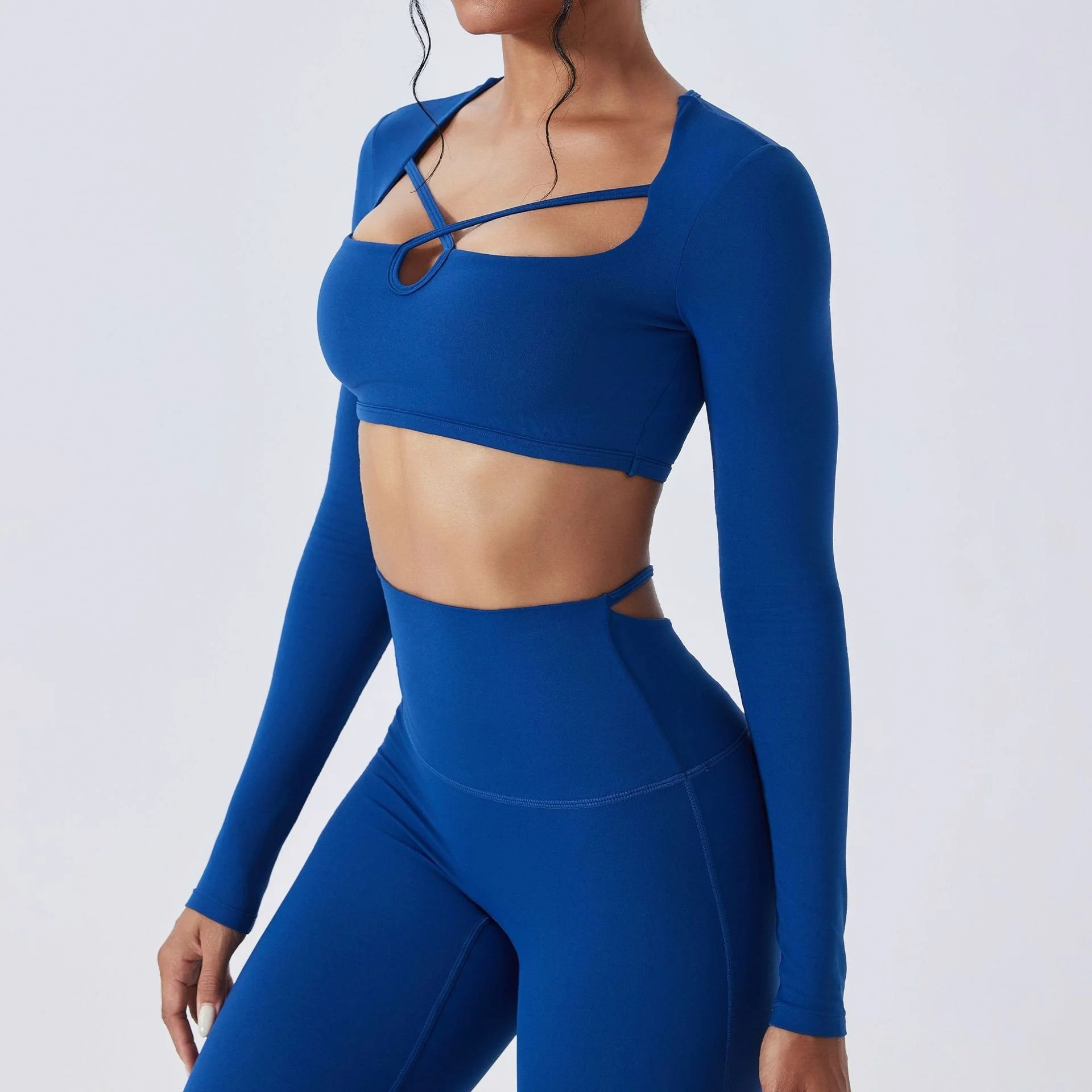 Women’s Long Sleeve Quick-Dry Yoga & Fitness Top