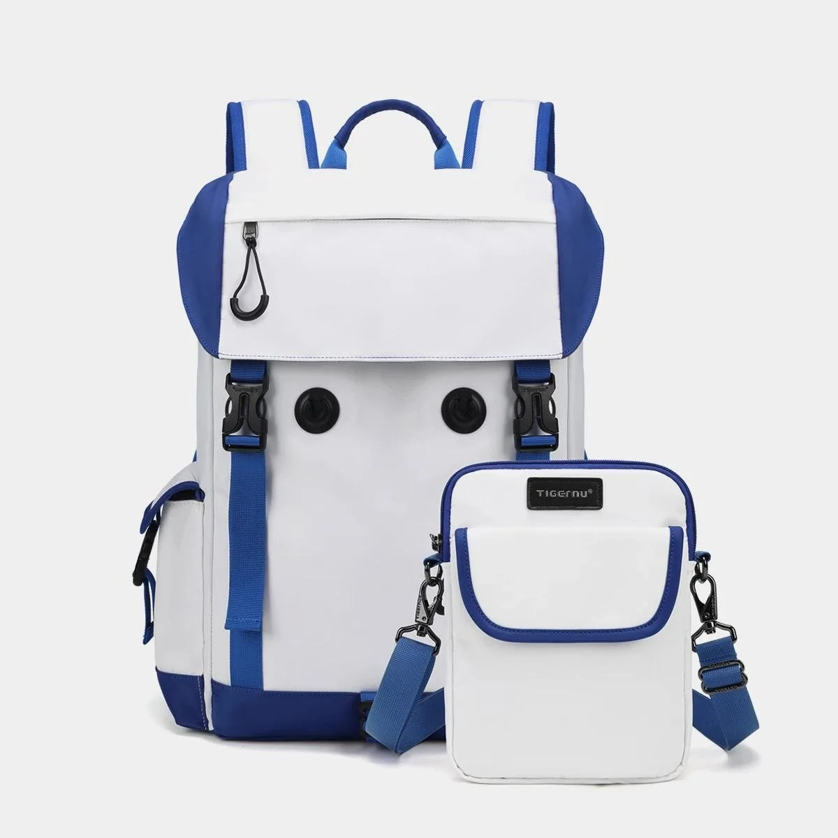 Detachable Waterproof Laptop Backpack with Shoulder Bag – 14-Inch Travel Pack