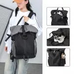 Waterproof Roll-Top Travel Backpack with 15-Inch Laptop Sleeve