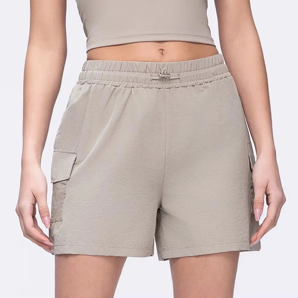 High-Waist Pocket Workout Shorts for Women | Sculpting Activewear
