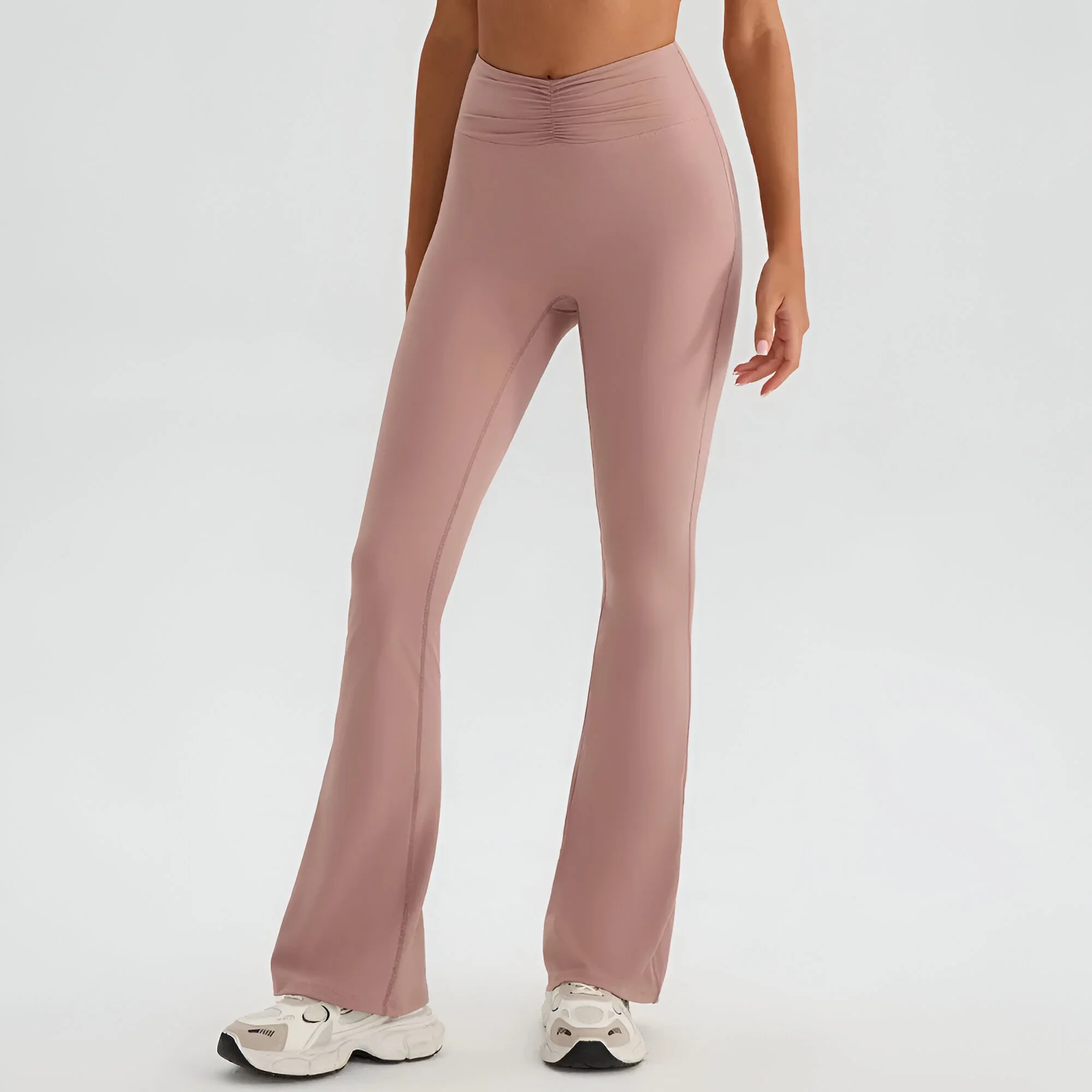 High Waist Flared Yoga Pants for Women | Stretch Bell Bottom Leggings