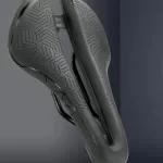 Ultralight Mountain Bike Saddle with LED Taillight – Comfortable PU Leather, Hollow Design