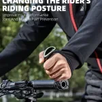 Ergonomic MTB Handlebar Ends - Ultralight Nylon Fiber for Maximum Comfort