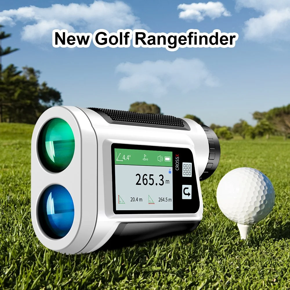 600 Yard Golf Rangefinder with Slope Compensation & Flag Lock