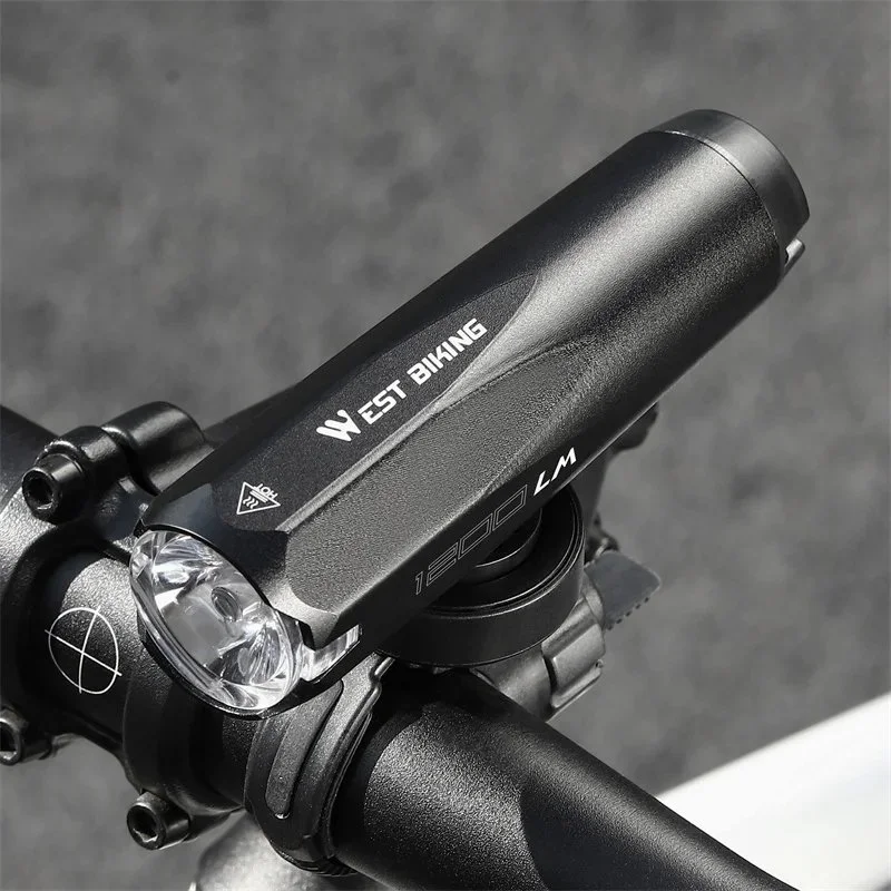 High-Brightness Rechargeable Waterproof Bike Headlight