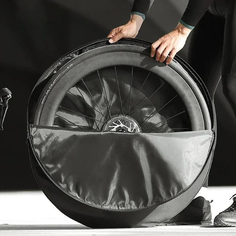 Durable Waterproof Wheelset Carry Bag for MTB & Road Bikes