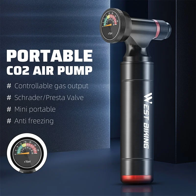 CO₂ Mini Bike Tire Inflator Pump