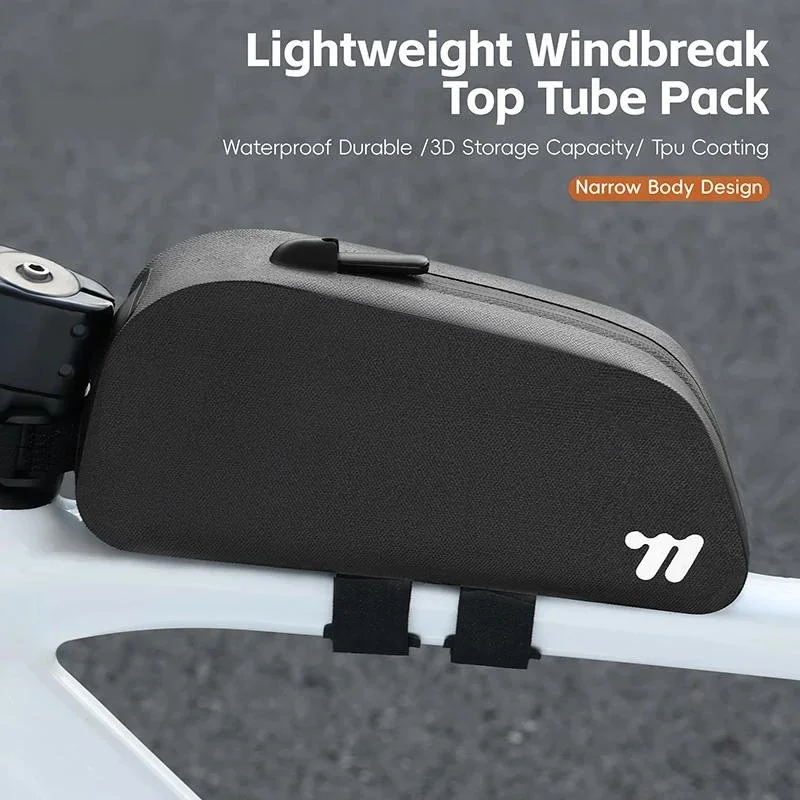 Waterproof Hard-Shell Bike Top Tube Bag