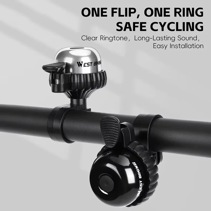 Mini Aluminum Alloy Bike Bell – Compact Bicycle Handlebar Warning Bell