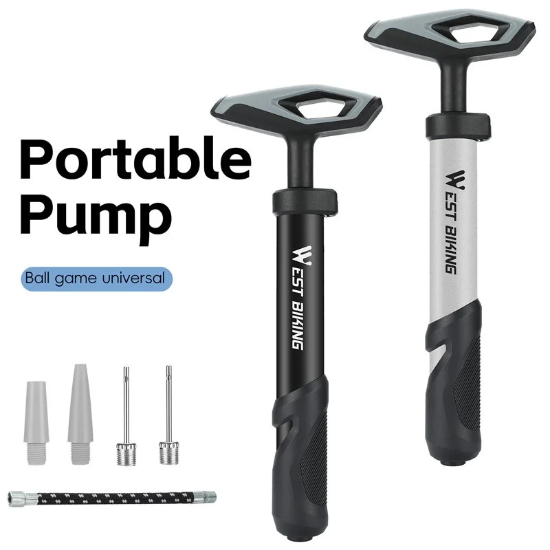 Portable Ball Pump with Ergonomic Handle