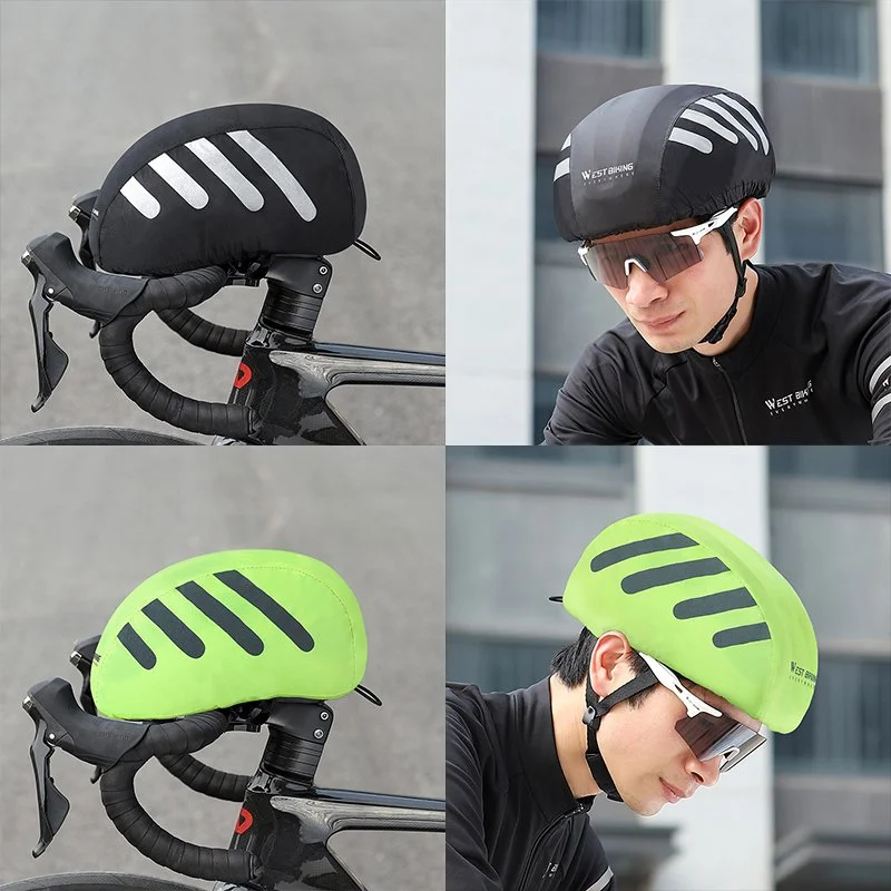 Ultralight Waterproof Reflective Helmet Rain Cover for Cycling