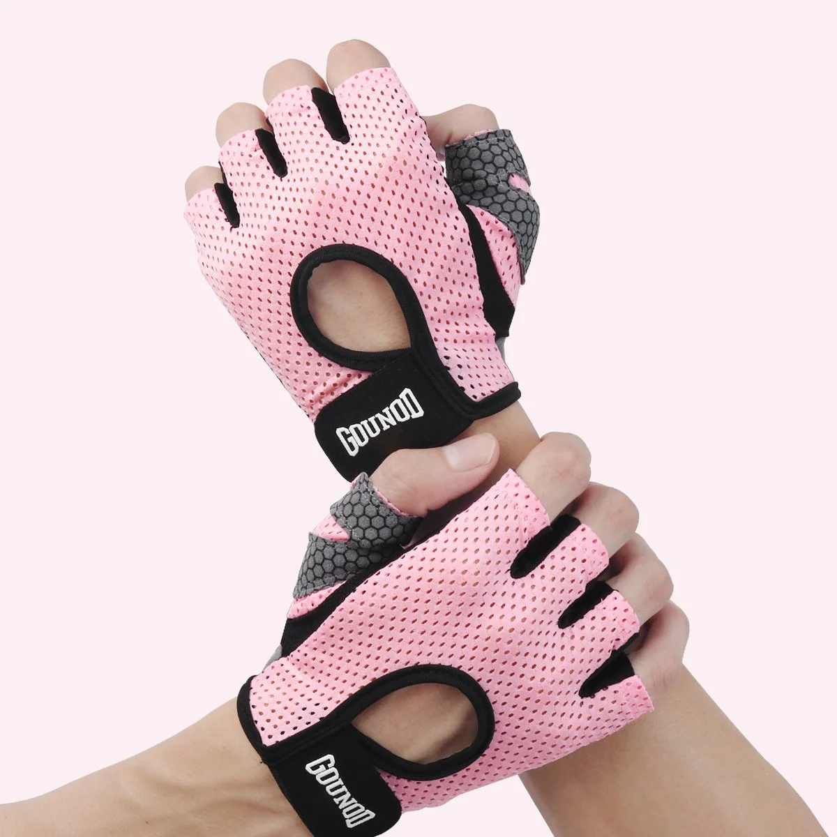 Half Finger Cycling Gloves for Men and Women – Breathable, Anti-Slip, Shock Absorbent