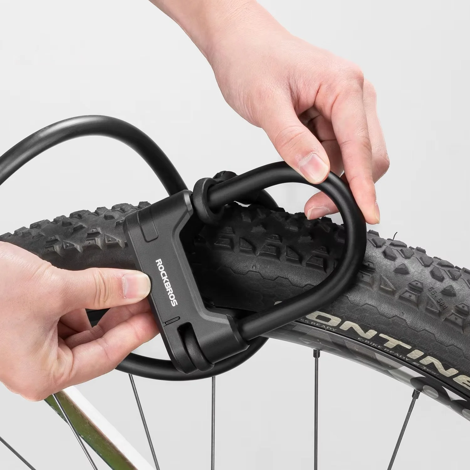 Portable Combination Cable Lock for Scooters, Bikes & Helmets
