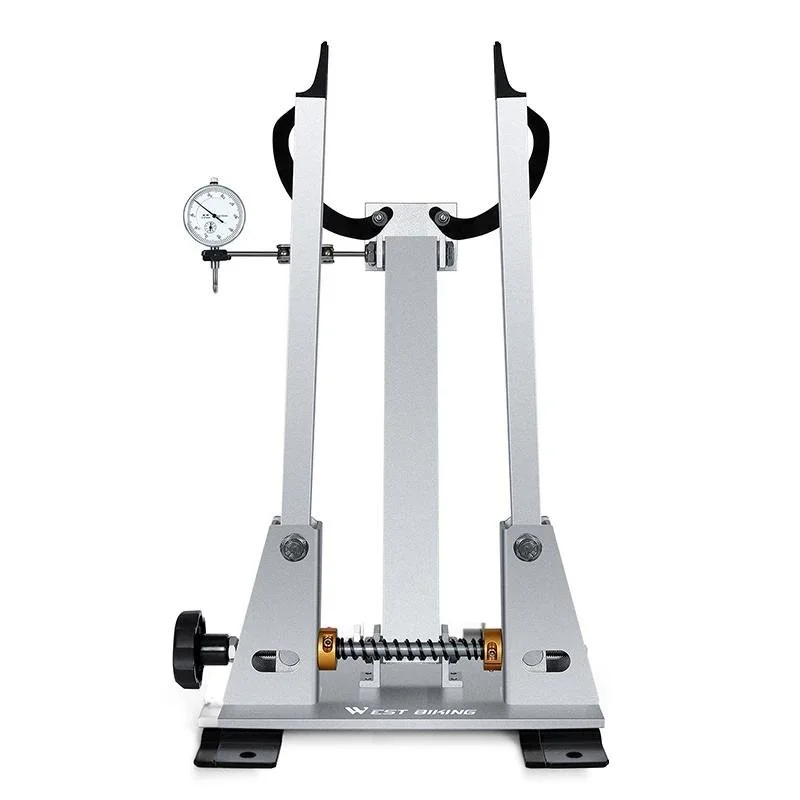 Bicycle Wheel Truing Stand with Dial Indicator Gauge - MTB, Road & BMX Bike Repair Tool