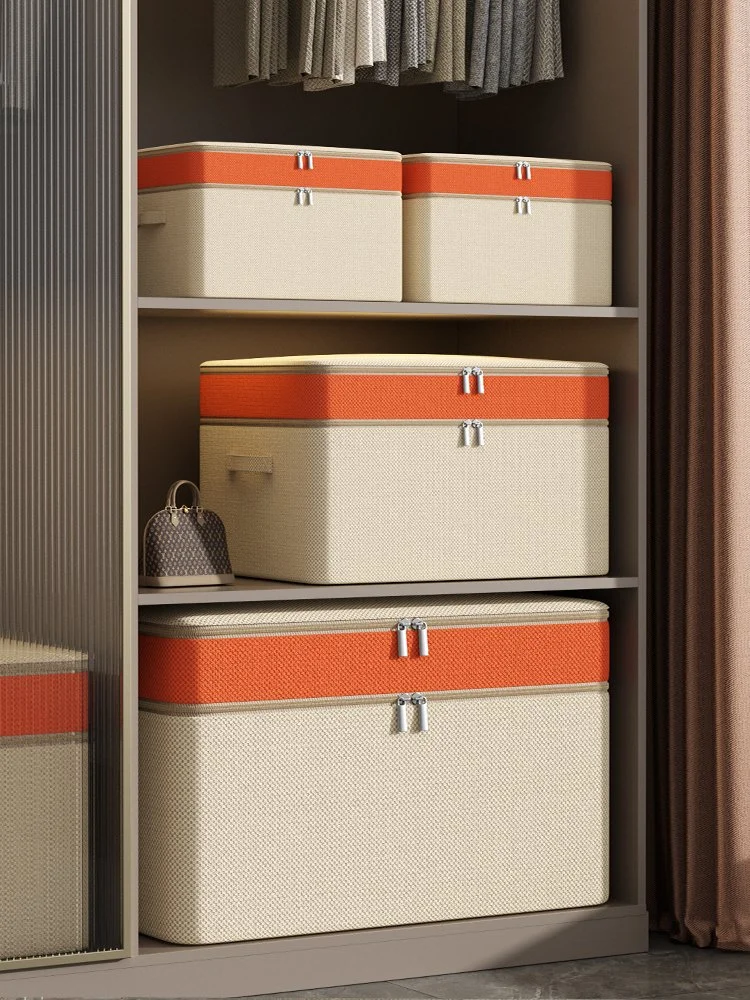 Foldable Multi-Pocket Closet Organizer for Clothing & Accessories