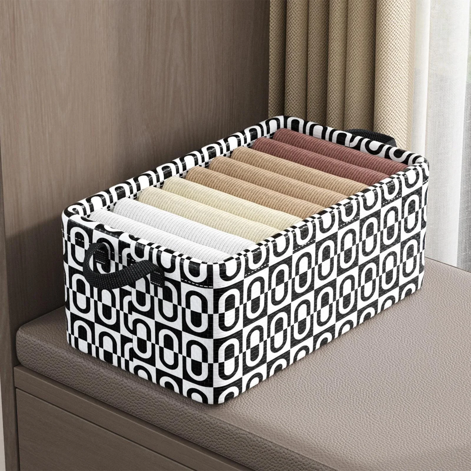 Foldable Underwear & Bra Drawer Organizer