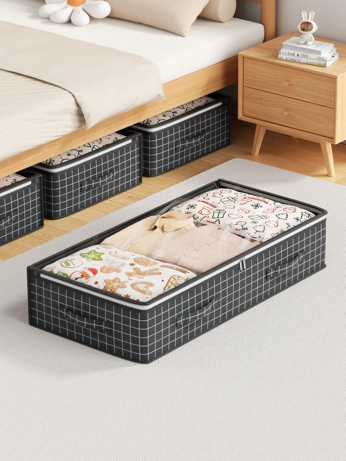 Large-Capacity Foldable Clothing & Blanket Storage Bag