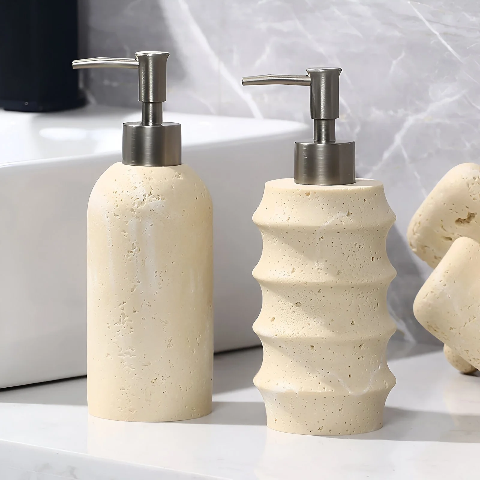 Luxury Multi-Chamber Shower & Hand Wash Liquid Soap Dispenser