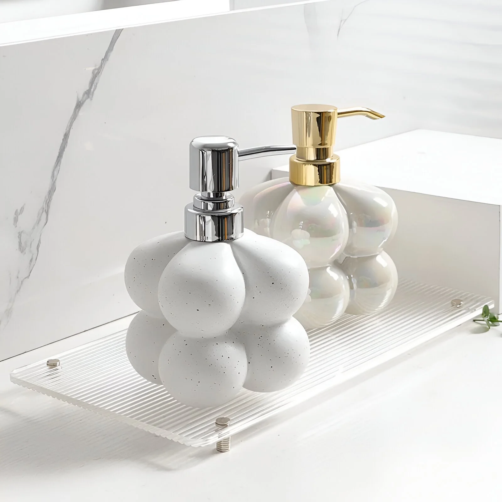 Ceramic 12.5 oz Hand Soap & Lotion Dispenser