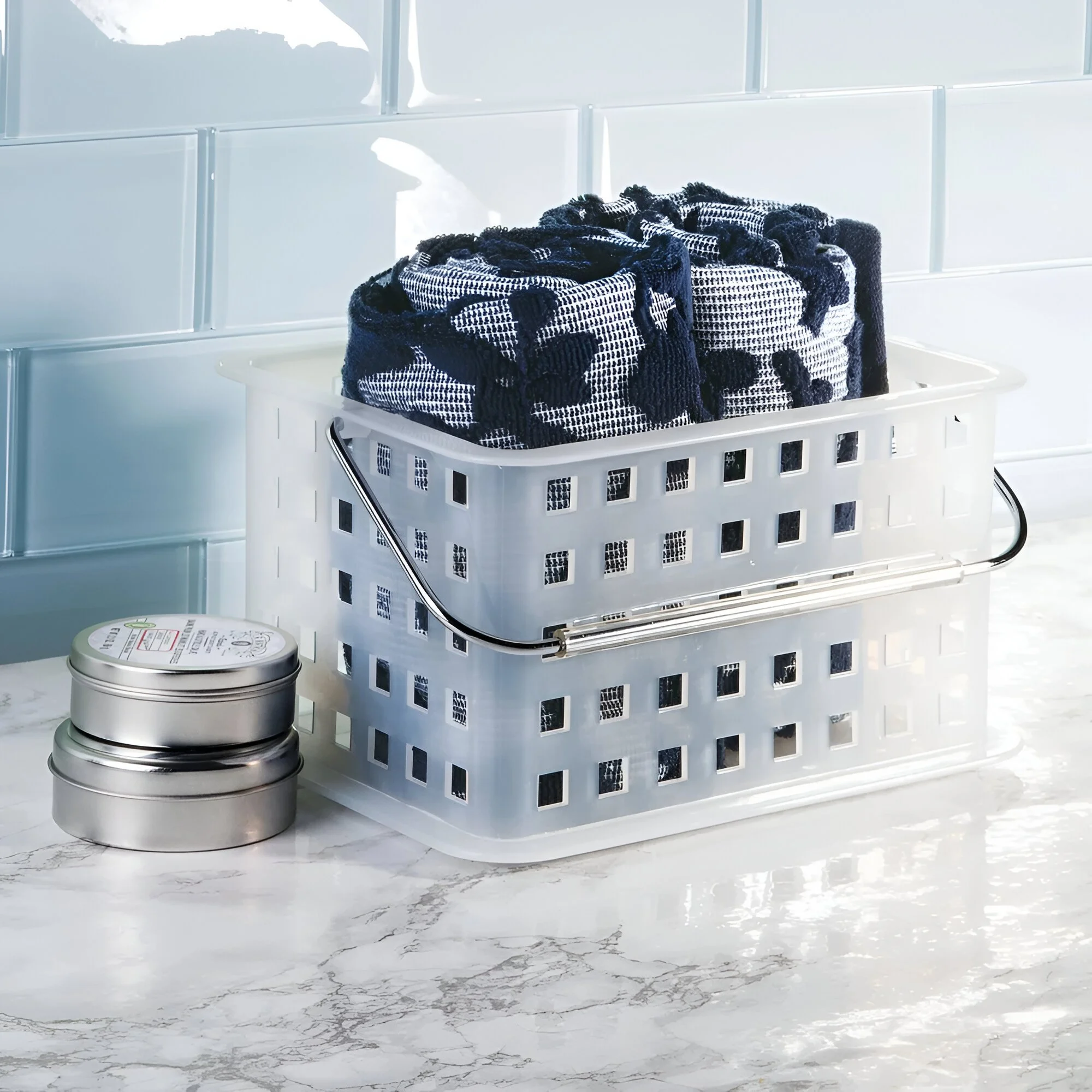 Eco Stackable Storage Basket – BPA-Free Organizer for Home & Office