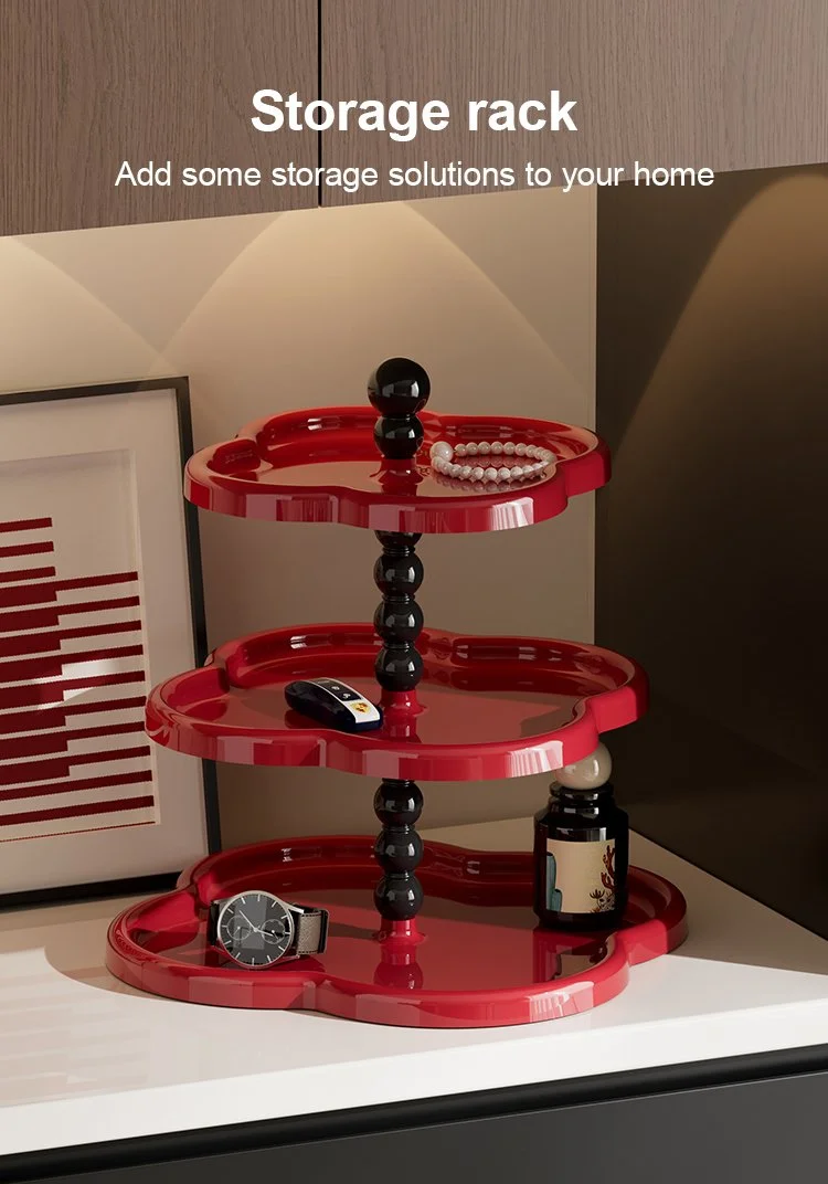 Modern Multi-Layer Desktop Storage Rack Organizer