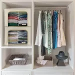 Foldable Stackable Storage Bins with Clear Window & Dividers