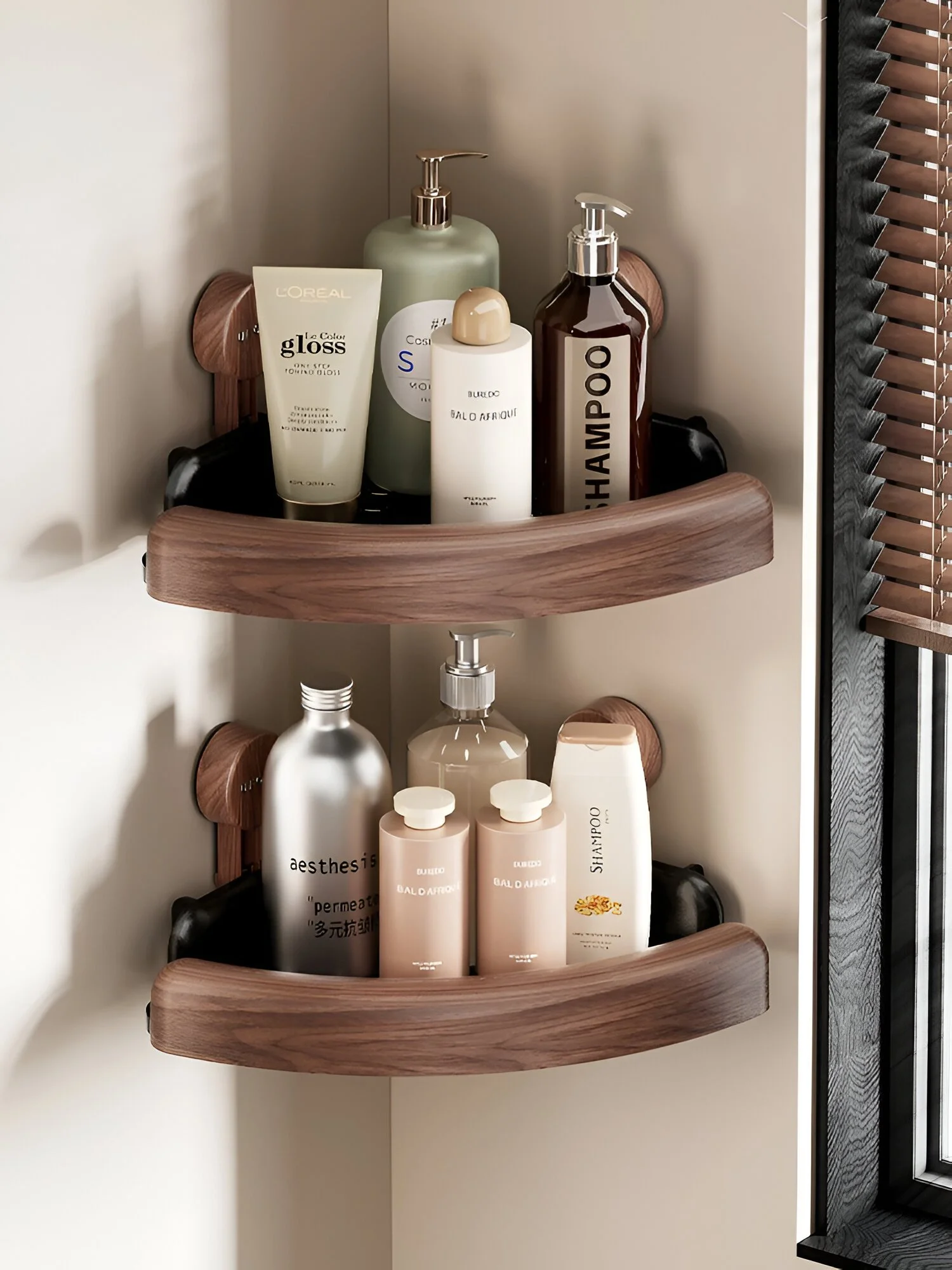Multi-Compartment Desktop & Bathroom Organizer for Stationery and Clutter