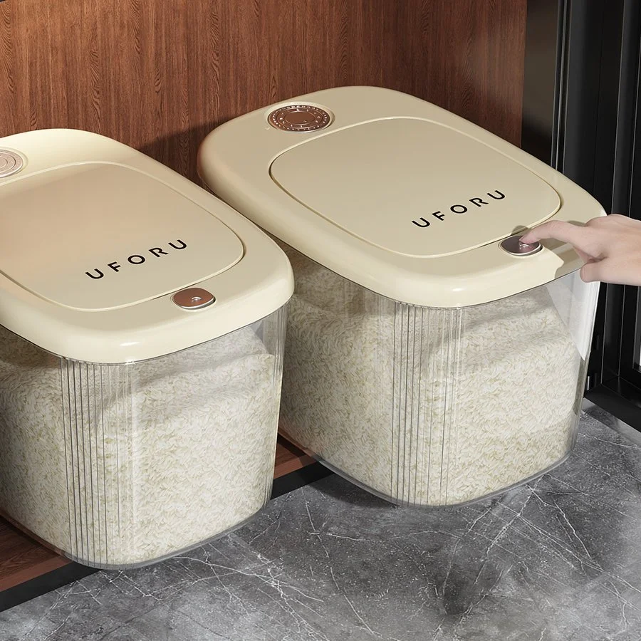 Food Grade Plastic Rice Storage Box - Moisture-Proof & Insect-Proof Container