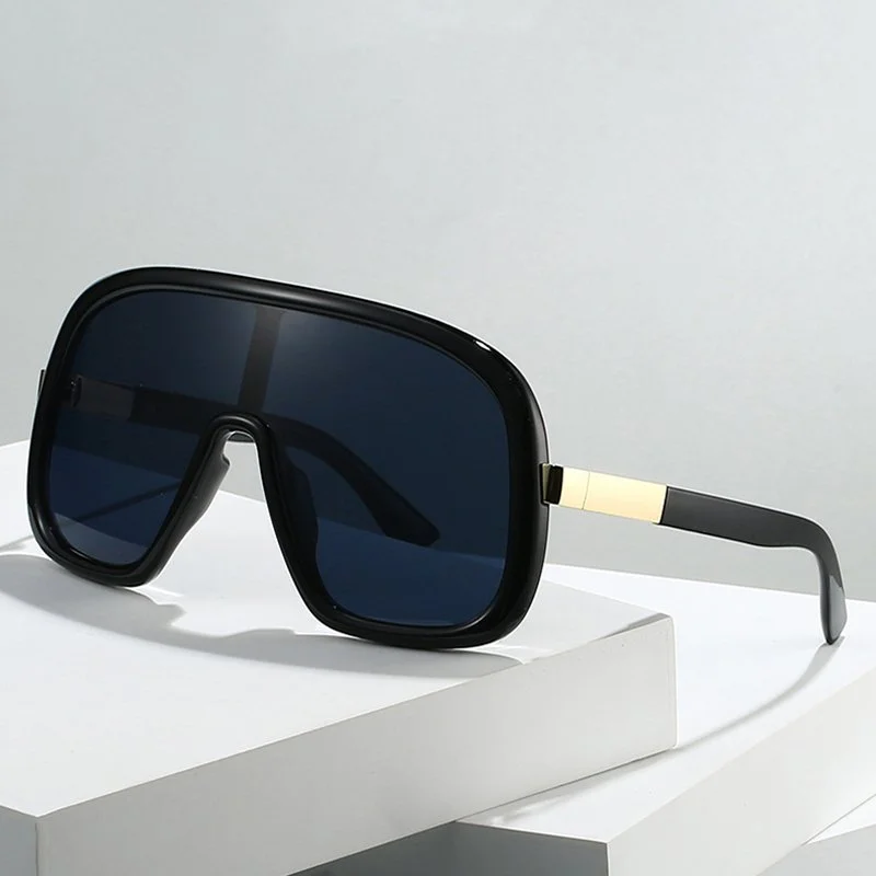 Oversized Retro Pilot Sunglasses UV400 Gradient Lens for Women & Men
