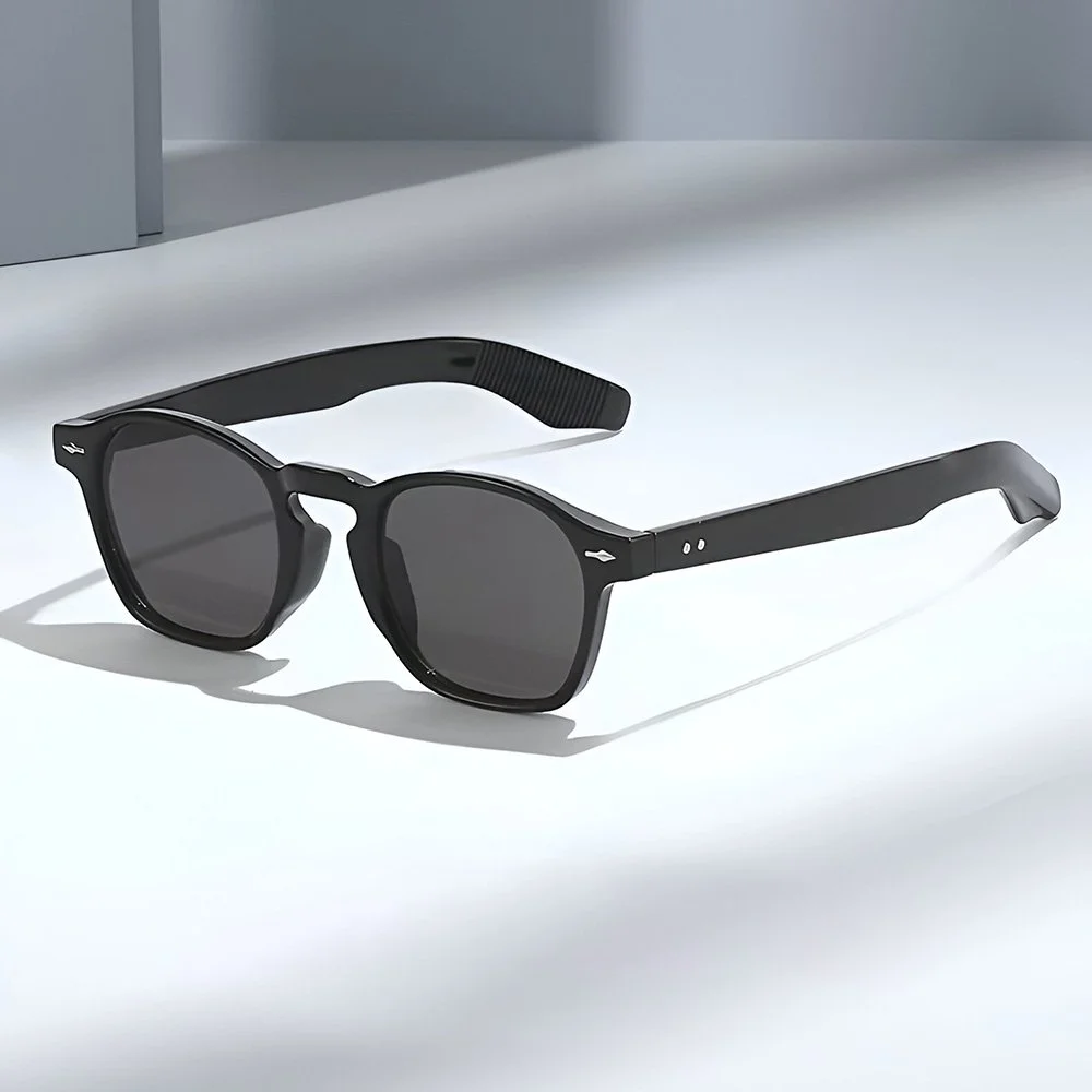 Retro Irregular Square Sunglasses for Women – UV400 Gradient Lens Shades