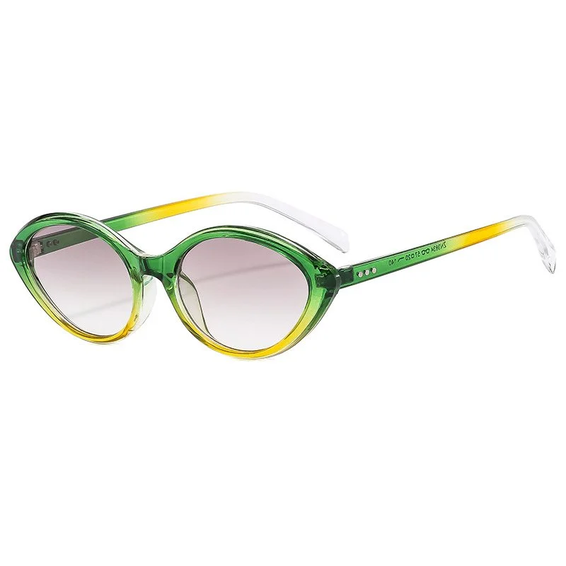 Vintage Oval Sunglasses for Women – Retro Chic UV400 Eyewear Shades