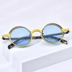 Vintage Retro Round Polarized Sunglasses for Women & Men - UV400 Protection