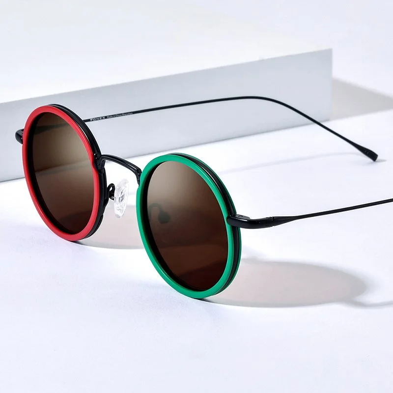 Polarized Round Sunglasses