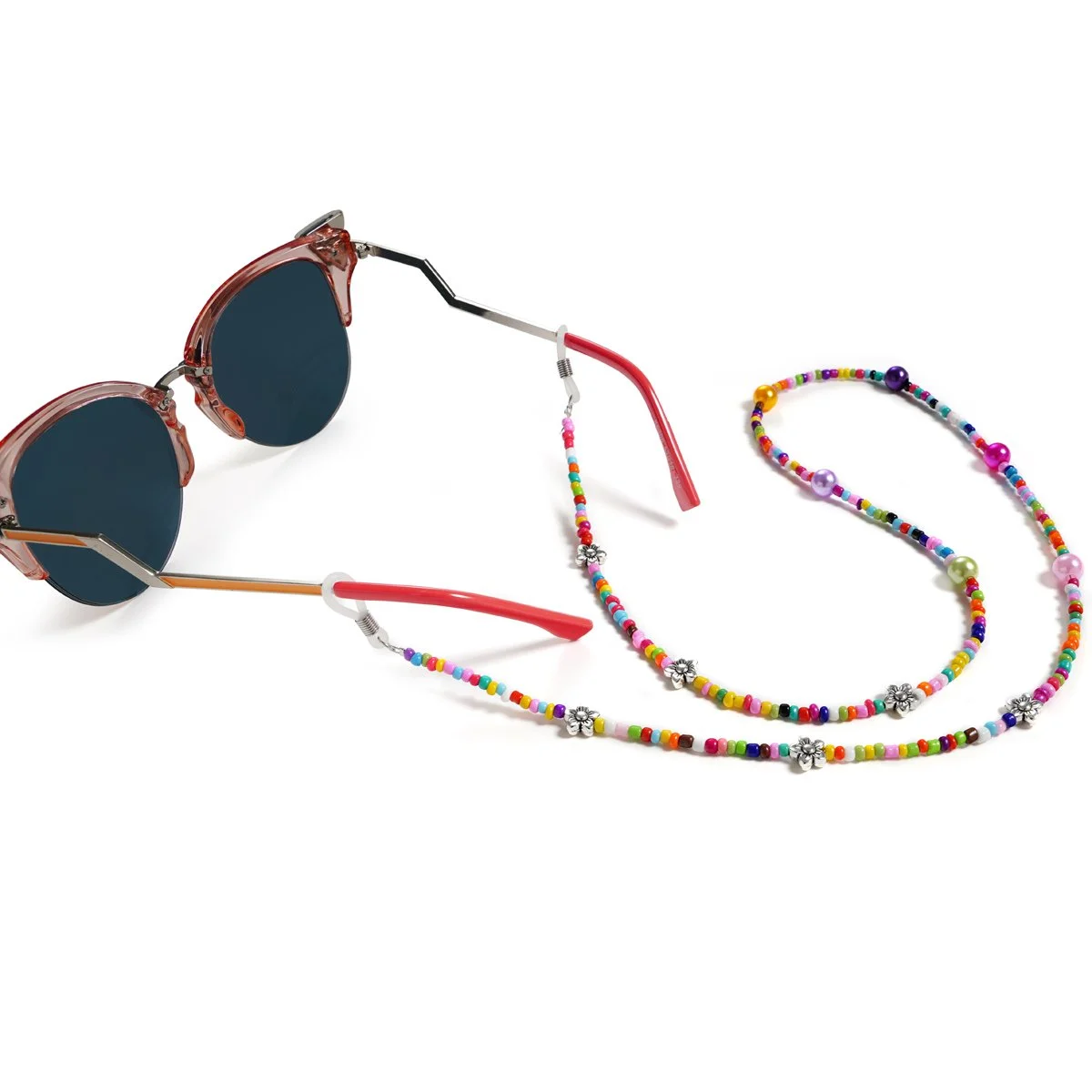 Acrylic Beaded Eyewear Chain Holder for Sunglasses & Reading Glasses