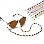 Vintage Beaded Glasses Chain with Imitation Pearls