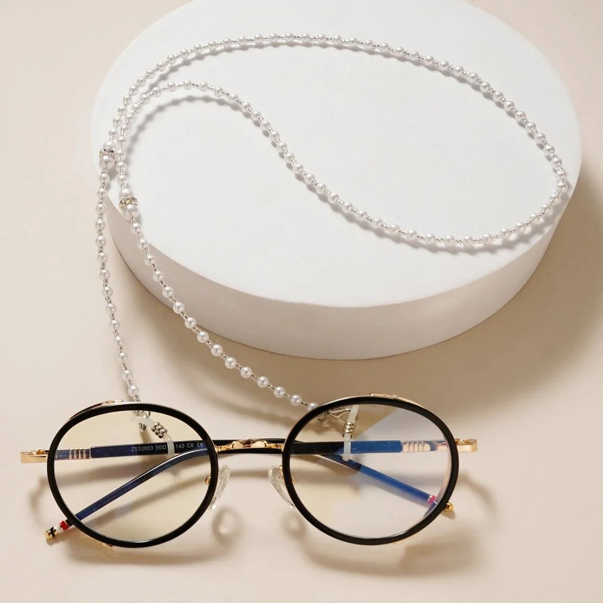Elegant Pearl Glasses Chain for Women