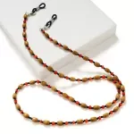 Natural Wooden Bead Eyeglass Chain