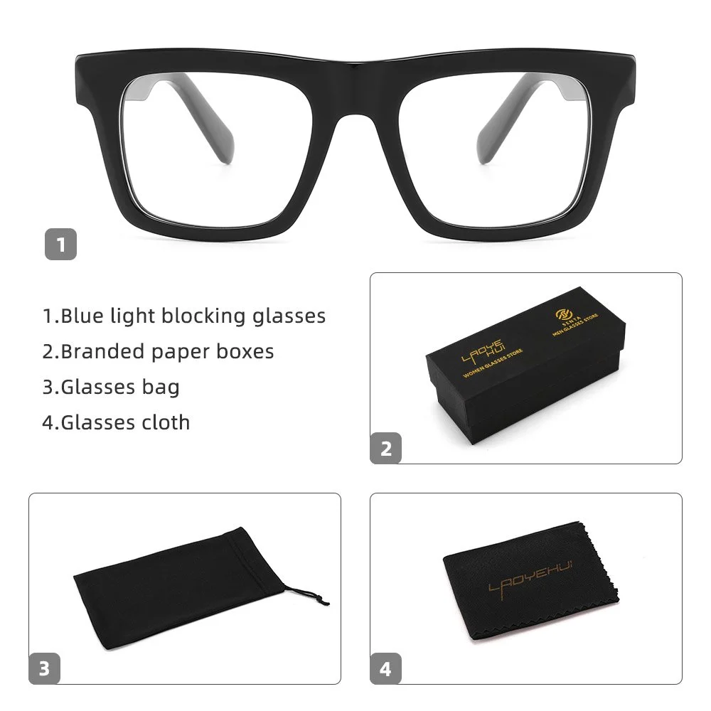 Luxury Retro Square Sunglasses for Men