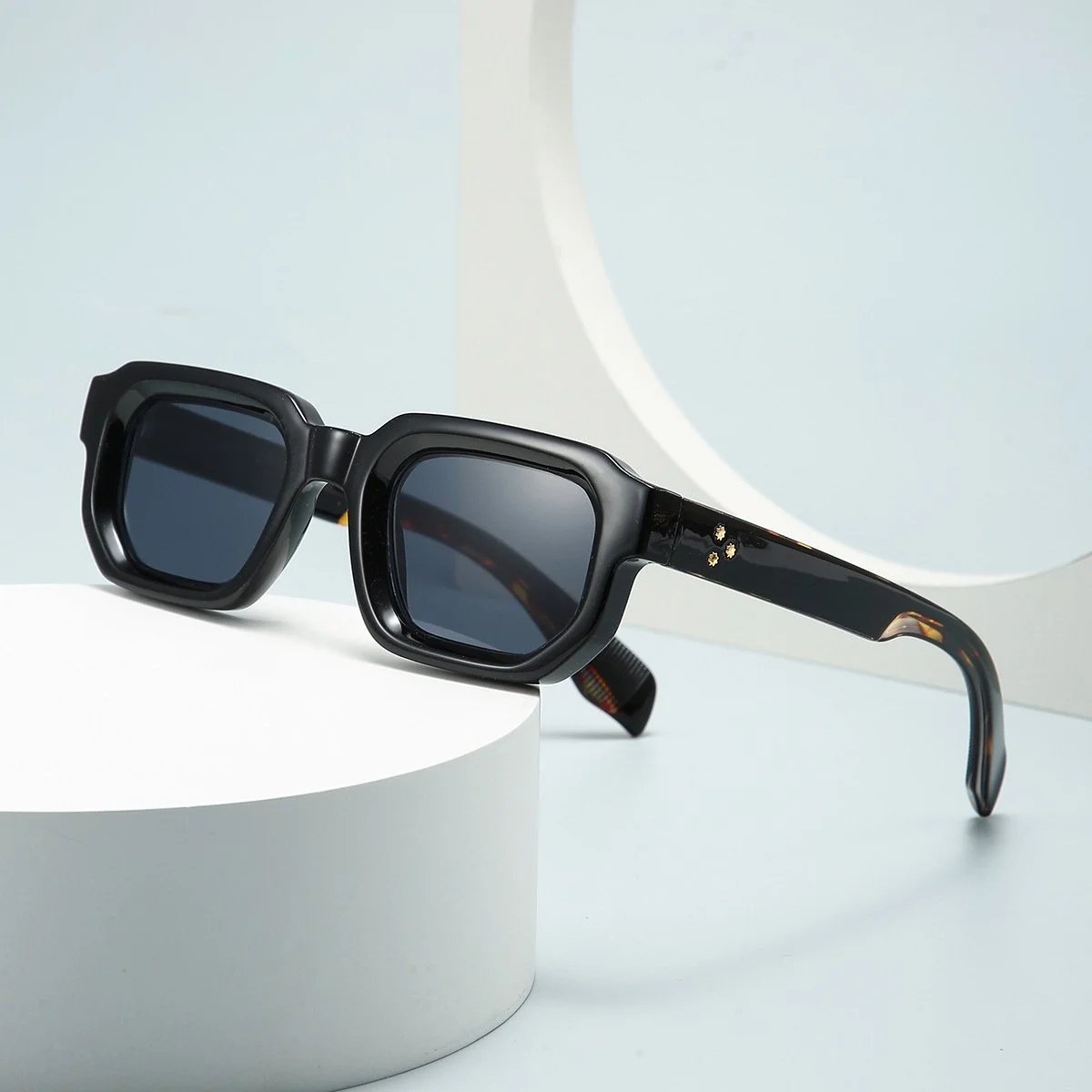 Square Gradient Rivet Sunglasses for Women & Men