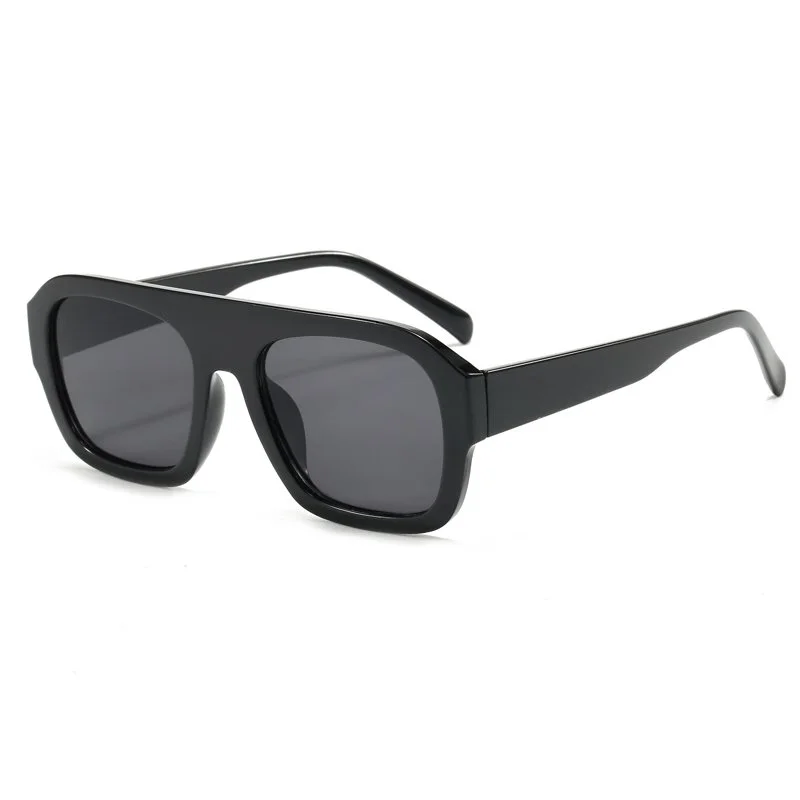 Classic Retro Large Rectangle Sunglasses for Women & Men UV400 Protection