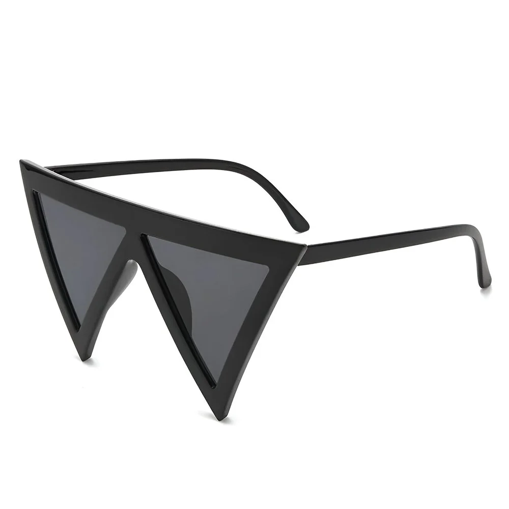 Oversized Triangle Punk Sunglasses for Women