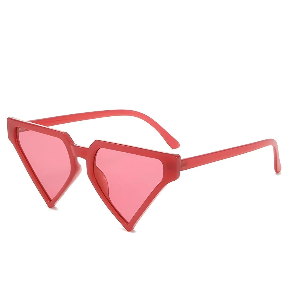 Oversized Heart-Shaped Sunglasses for Women