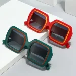 Oversized Square Sunglasses for Women