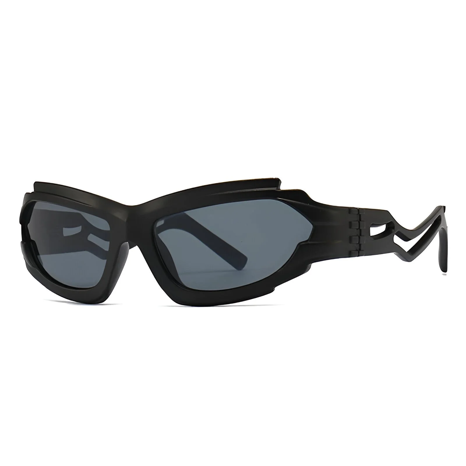 Vintage Cat Eye Sunglasses with Unique Hollow Arms