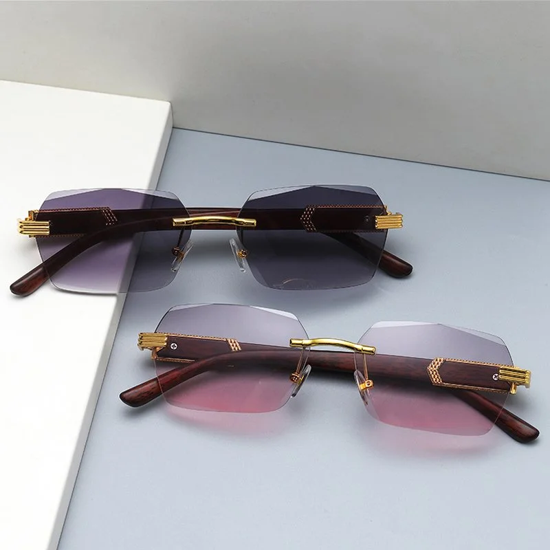 Trendy Rectangle Sunglasses for Men & Women - UV400 Summer Shades